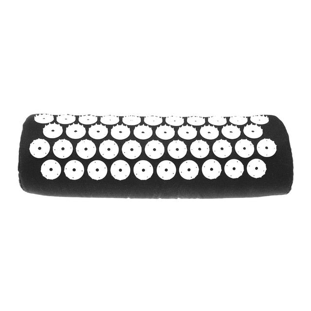 1pcs Acupressure Massager Pillow Massage Relieve Stress Yoga Mat Massager Pillow For Body Pain Relief Drop shipping