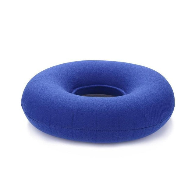 New 6 Colors Inflatable Seat Cushion Circular Massage Anti Bedsore Pad Chair Mat Ring Elastic Durable Hip Support Pillow